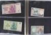 A folder of banknotes, including German, Italy, Egypt, Yogoslavia - 4