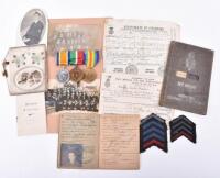 WW1 Merchant Fleet Auxiliary Medal and Paperwork Grouping