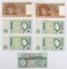 GB banknotes, One Pound, Serial numbers DU062015 &ETH; 18 (all unc)
