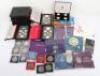 Three Canadian proof sets including 1987, 1988 and 1989, they include the silver dollars along with the circulating dollars