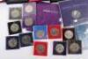 Three Canadian proof sets including 1987, 1988 and 1989, they include the silver dollars along with the circulating dollars - 5