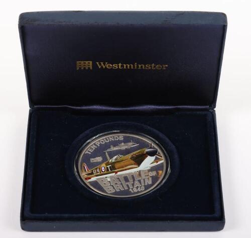 Elizabeth II, Jersey 2010 Battle of Britain, 5oz silver coin