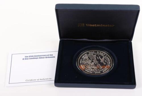 Elizabeth II, Britannia 2009 D-Day Landings 5oz silver coin