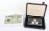 National Service six silver coin set