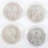 Krugerrand, four 1oz silver coins, 2019