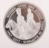 UK, Elizabeth II, 2017 Piedfort Five Pounds, Platinum Wedding Anniversary, Proof, NGC PF 70 Ultra Cameo, One of First 500 Struck - 4