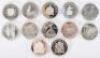Various Commemorative silver proof coins - 2