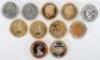 Various replica and fantasy coins