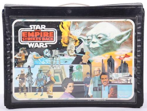 Kenner Star Wars The Empire Strikes Back Action Figure Collectors Case complete with 24 loose figures