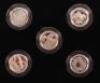 Britannia Proof collection four coin set, with five coin silver &pound;1 set - 4