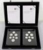 Royal Mint, 2008 Silver proof Emblems of Britain and Royal Shield of Arms