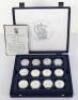 Ships and Explorers Commemorative Coin Collection, silver proof