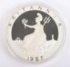 BNTA 5oz silver commemorating Coinex 87 - 3