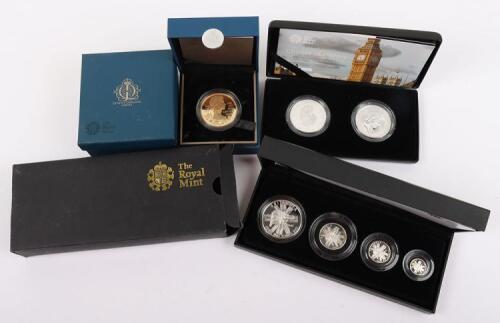 UK, Elizabeth II, 2011 Britannia four coin set, Proof