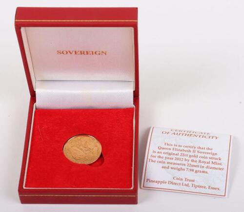 Elizabeth II, Sovereign 2012