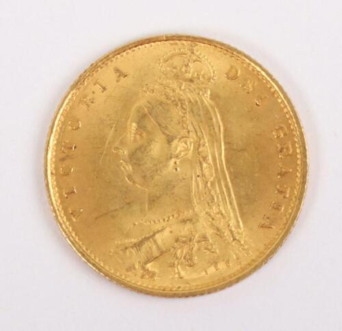 Victoria (1837-1901), Half Sovereign 1887