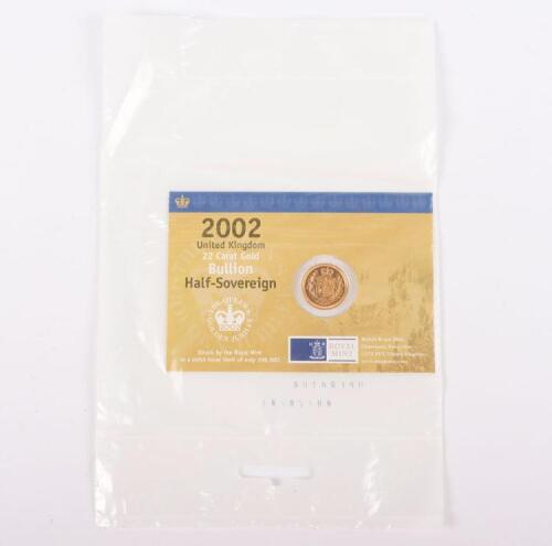 Elizabeth II, Half Sovereign, 2002