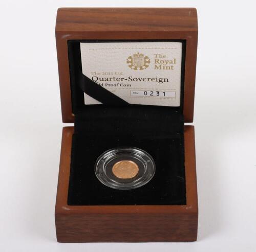 Elizabeth II, Quarter Sovereign, Proof 2011