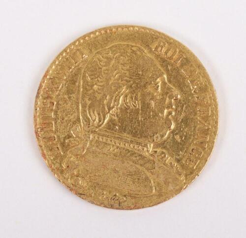 Louis XVIII, 20 Francs 1815