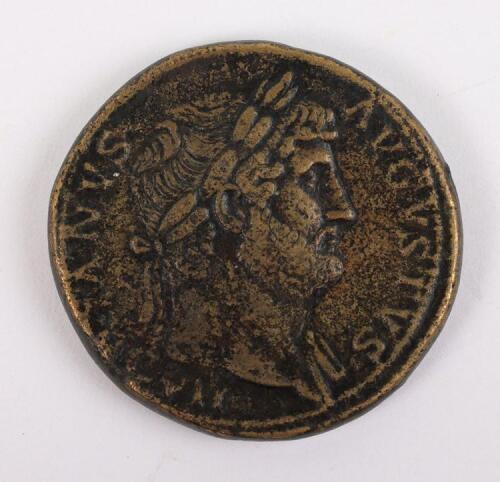 Hadrian, Sestertius, c128-129