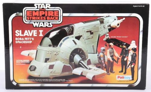 Vintage Boxed Palitoy Star Wars The Empire Strikes Back Slave I Bobba Fetts Space Ship