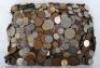 A large amount of GB and word coinage, 18th century onwards including some sivler examples - 2