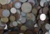 A large amount of GB and word coinage, 18th century onwards including some sivler examples - 5