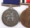 Rare Great War Hartlepool Special Constabulary Double Long Service Medal Group of Three - 4