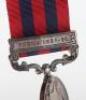 India General Service Medal 1854-95 for Service in the 1887 Burma Campaign with the Hampshire Regiment - 3