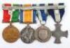 Scarce Great War Mercantile Marine Distinguished Service Cross and Lloyd’s Meritorious Service Medal Group of Four of the Captain of the S.S Salient - 8