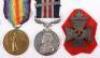 A Good Great War Western Front Military Medal and Second Award Bar Group of Four to the Kings Royal Rifle Corps - 5