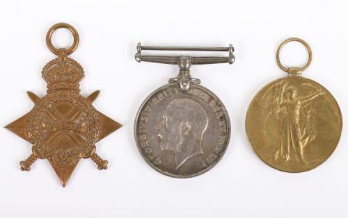 Great War 1914-15 Star Medal Trio to a Chief Skipper in the Royal Naval Reserve