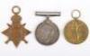 Great War 1914-15 Star Medal Trio to a Chief Skipper in the Royal Naval Reserve