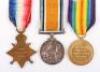 Great War 1914-15 Star Medal Trio to Rifleman in the Rifle Brigade Who was Reported Missing in Action in September 1915 - 6