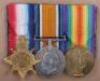 Framed Great War 1914-15 Star Medal Trio of the New Zealand Forces - 2