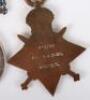 Great War 1914-15 Star Medal Trio to the Hampshire Regiment - 5