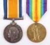 Great War Casualty Pair of Medals to the Royal Warwickshire Regiment