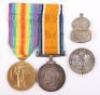 Great War Pair of Medals with Silver War Badge to the Royal Field Artillery