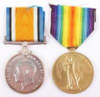 Great War Pair of Medals to the Royal West Kent Regiment,