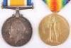 Great War Pair of Medals to the 16th Battalion Royal Scots - 2