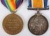 Great War Pair of Medals to the 9th (Cyclist) Battalion Hampshire Regiment - 3