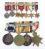 WW1 and WW2 Family Medals, Paperwork and Royal Navy Officers Sword of Petty Officer Humphries HMS Royal Sovereign and Lieutenant R Humphries HMS Vanguard - 8