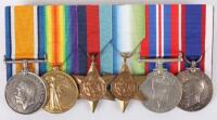 Royal Navy and Royal Fleet Reserve Long Service Medal Group of Six, Covering Service in Both World Wars