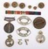 George VI Palestine Police General Service Medal and Badges - 2