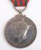 Second World War Birmingham Blitz Home Guard George Medal Awarded for Gallantry in Rescuing People Trapped Beneath the Wreckage of an A.R.P. Depot at Tysely, Birmingham - 2