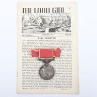 A Very Unusual Second World War Civilian British Empire Medal to a Member of the Women’s Land Army