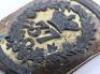 Hallmarked Silver 37th (North Hampshire) Regiment of Foot Officers Shoulder Belt Plate Post 1826 - 3