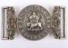 Victorian Leicestershire Regiment Volunteer Battalion Officers Waist Belt Clasp