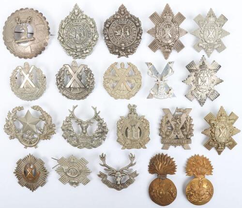 Grouping of Scottish Regimental Badges