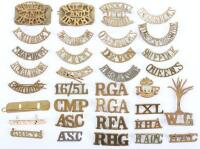 Selection of British Regimental & OTC Shoulder Titles